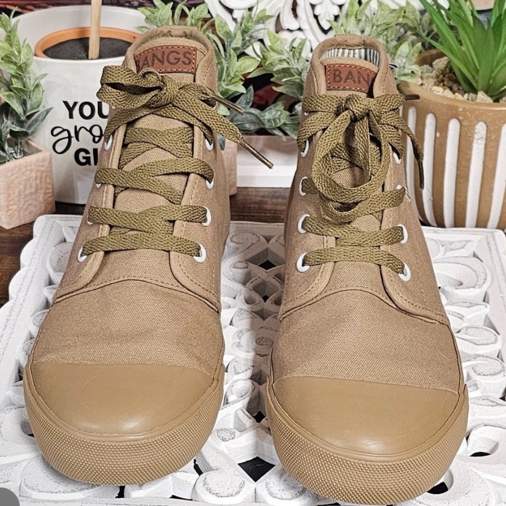 BANGS | MUSHROOM MEADOW VEGAN CANVAS HIGH-TOPS - Picture 9 of 14